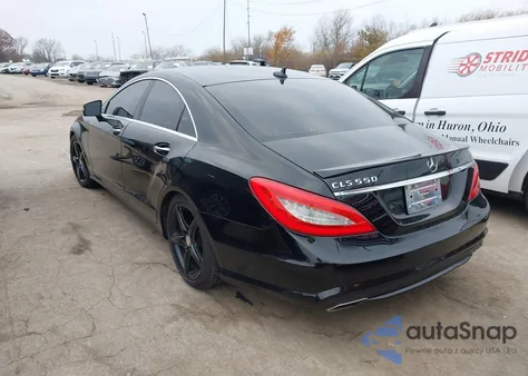 2013 Mercedes-Benz Cls 550 4Matic z USA, uszkodzony, nr VIN WDDLJ9BB4DA078705